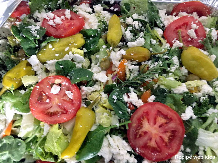 Feta Cheese Salad Recipe | Greek salad recipe