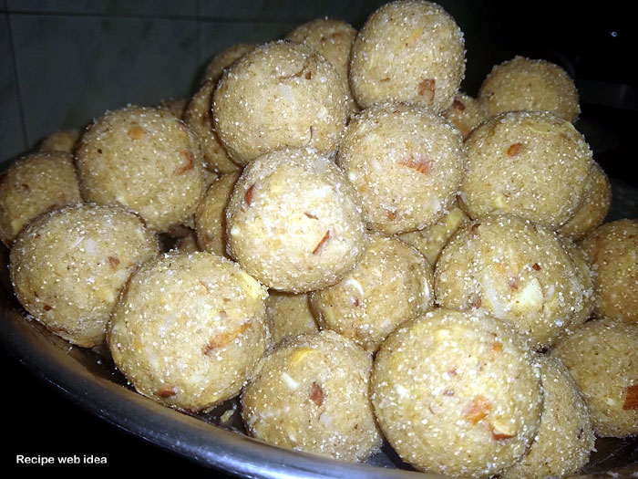 dry fruits laddu