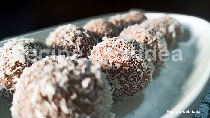 Choco Coconut Laddoos