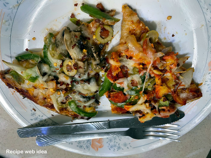 Mushroom pizza recipe