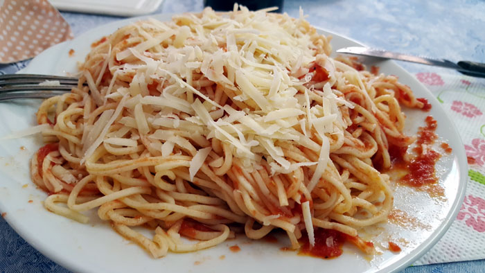 Spaghetti recipe