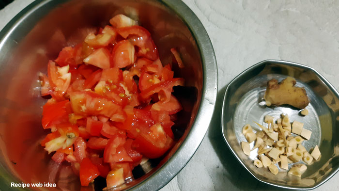 Tomato chutney Recipe with garlic and ginger | Tamatar chutney