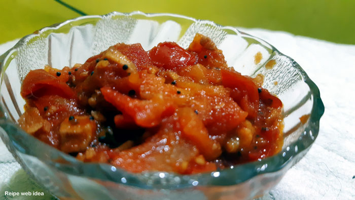 Tomato chutney Recipe