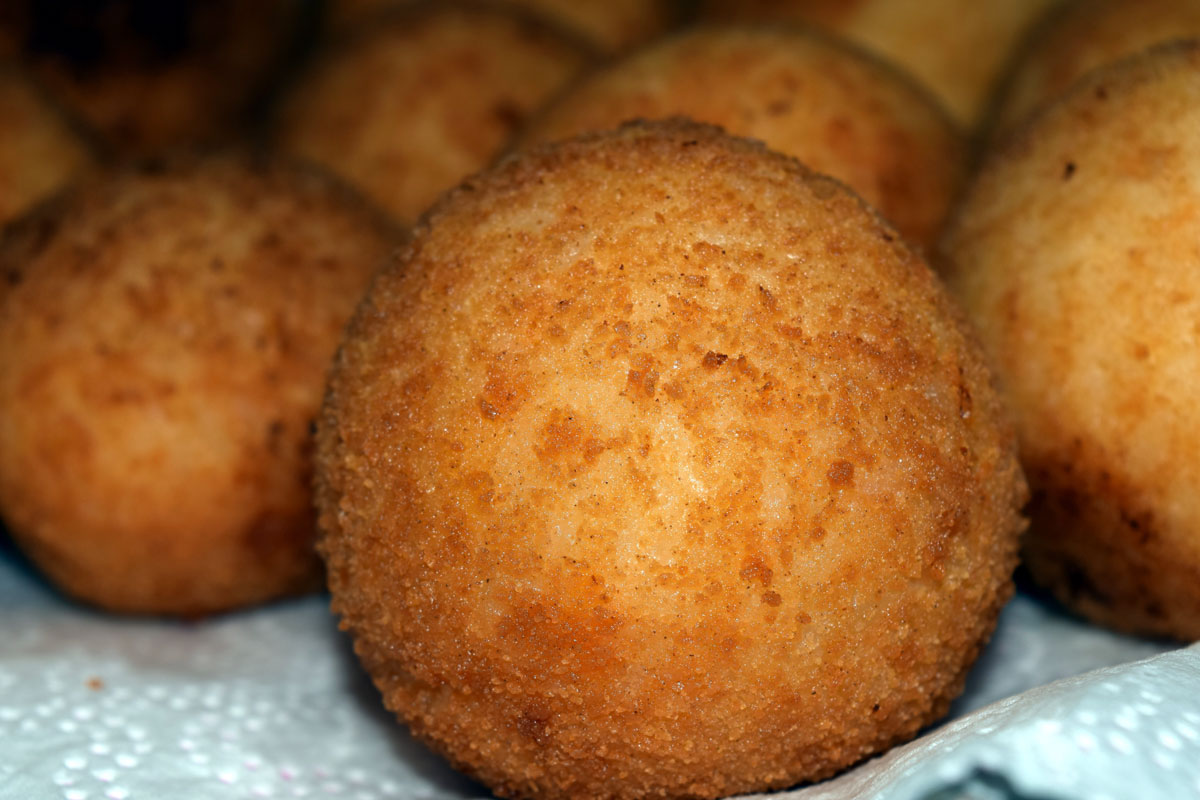 Italian Fried Rice Balls recipe | Rice Balls with leftover rice