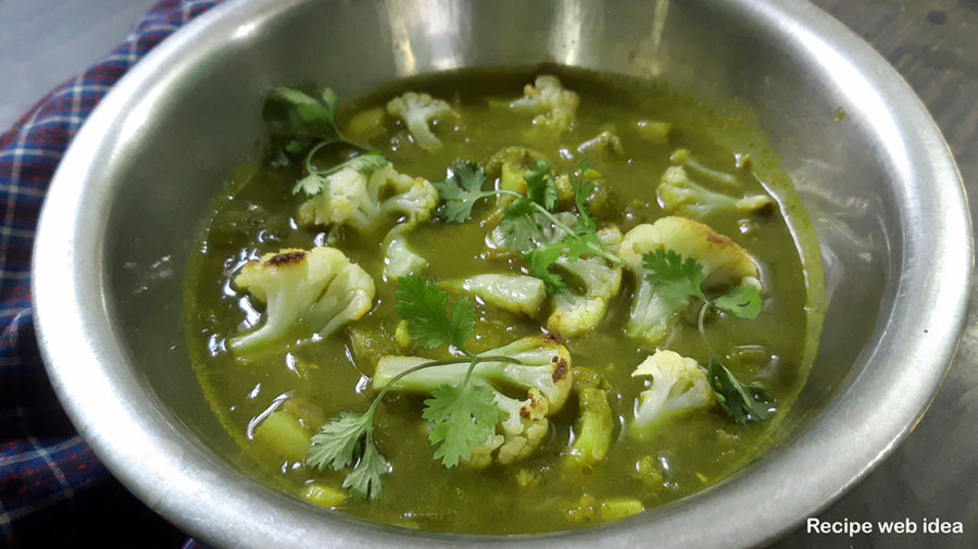 Hariyali Gobi recipe