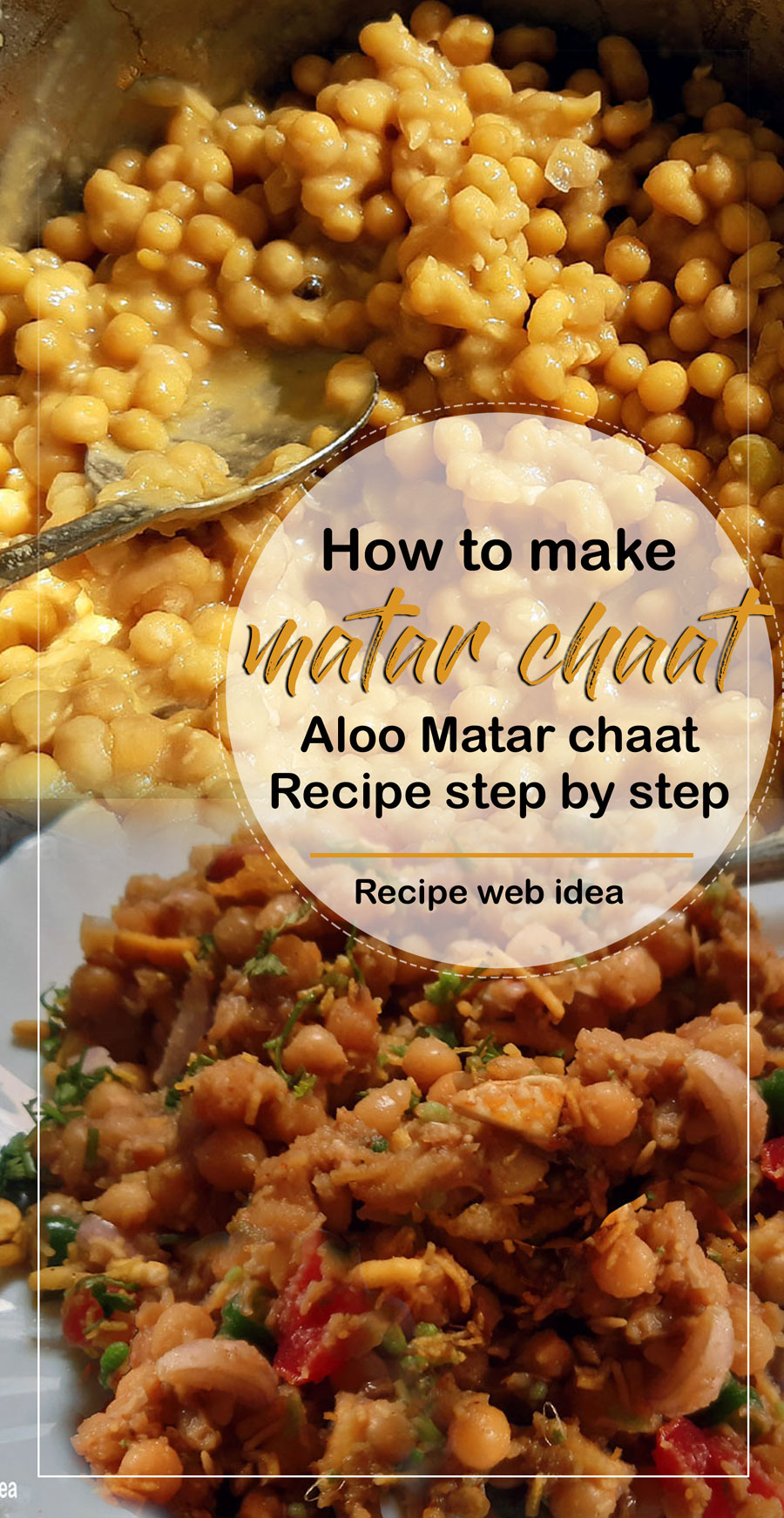 Matar chaat Recipe