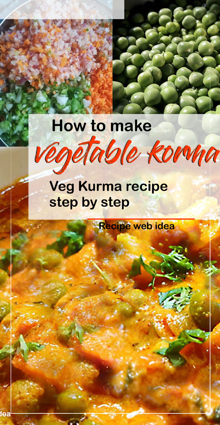 Vegetable Korma | Veg Kurma recipe