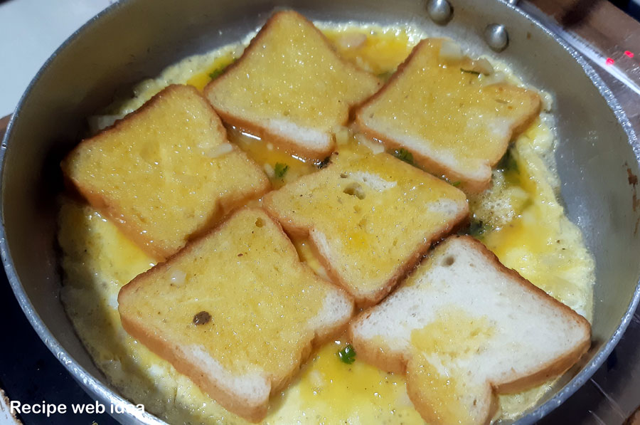 Bread Omlet Recipe