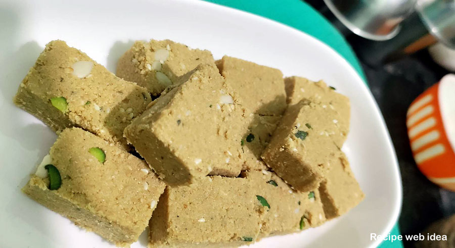 Til barfi recipe