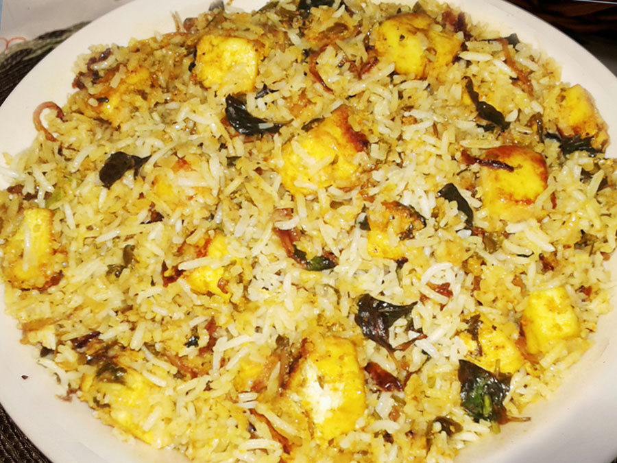 Paneer Pulao