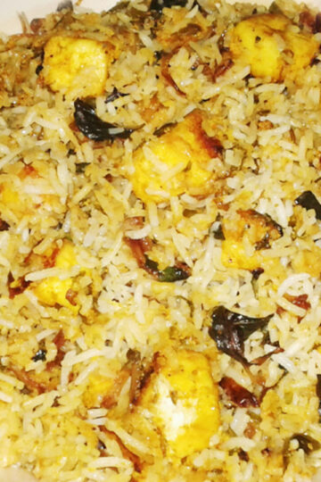 Paneer Pulao