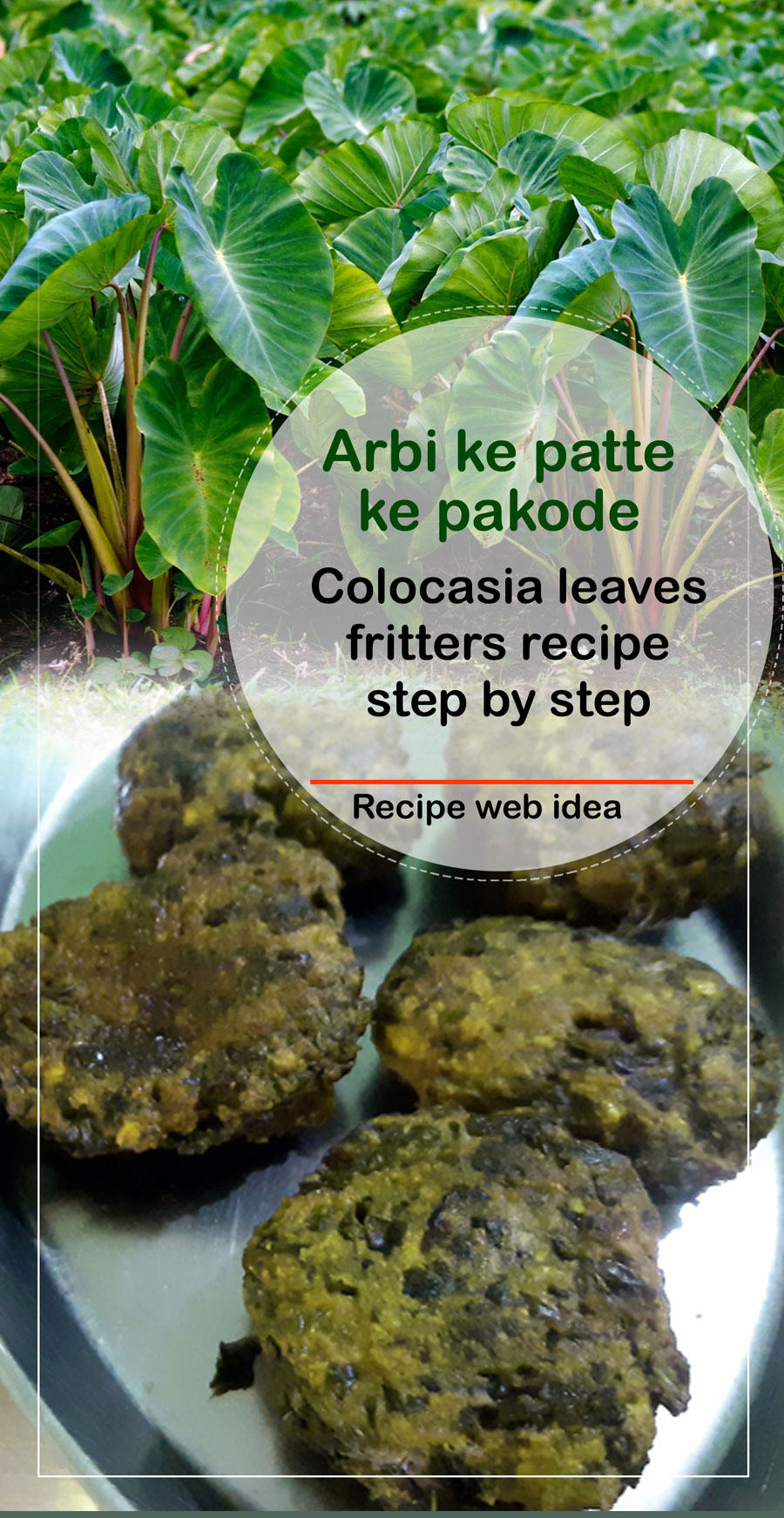 Arbi ke patte ke pakode