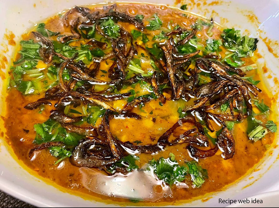 chana dal with lauki