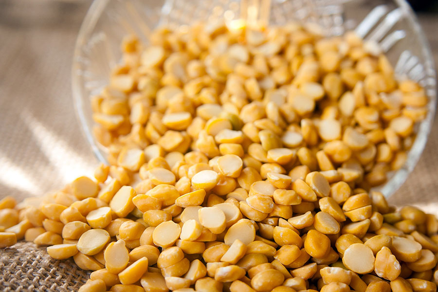 chana dal with lauki